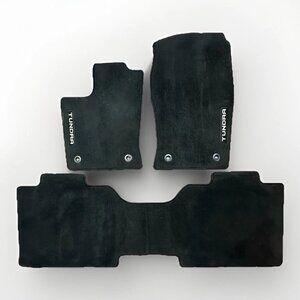 22-25 TUNDRA CREWMAX OEM BLACK CARPET FLOOR MATS PT919-34220-20 GENUINE TOYOTA